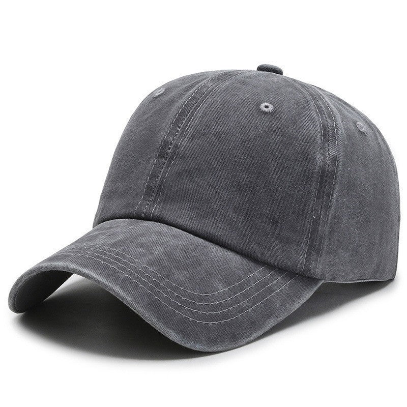 Classic Retro Washed Light Board Baseball Cap Simple All-match