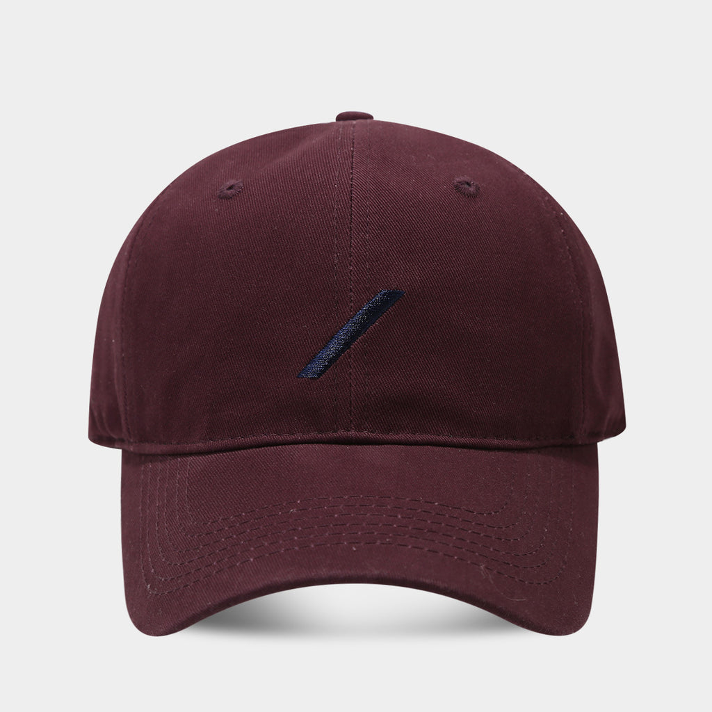 Early Spring Baseball Cap With Big Face And Small Curved Brim Soft Top