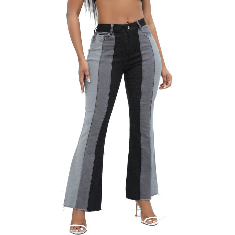Bell-bottoms Wide-leg Stretch Women's Fashion Jeans