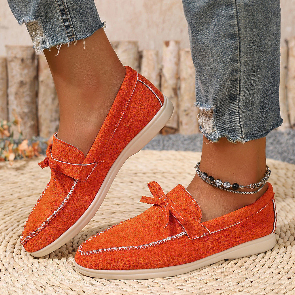 Fashion Casual Flat Suede Pumps