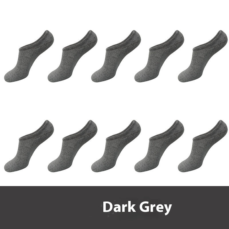 Women's Solid Color Silicone Low Top Invisible Socks