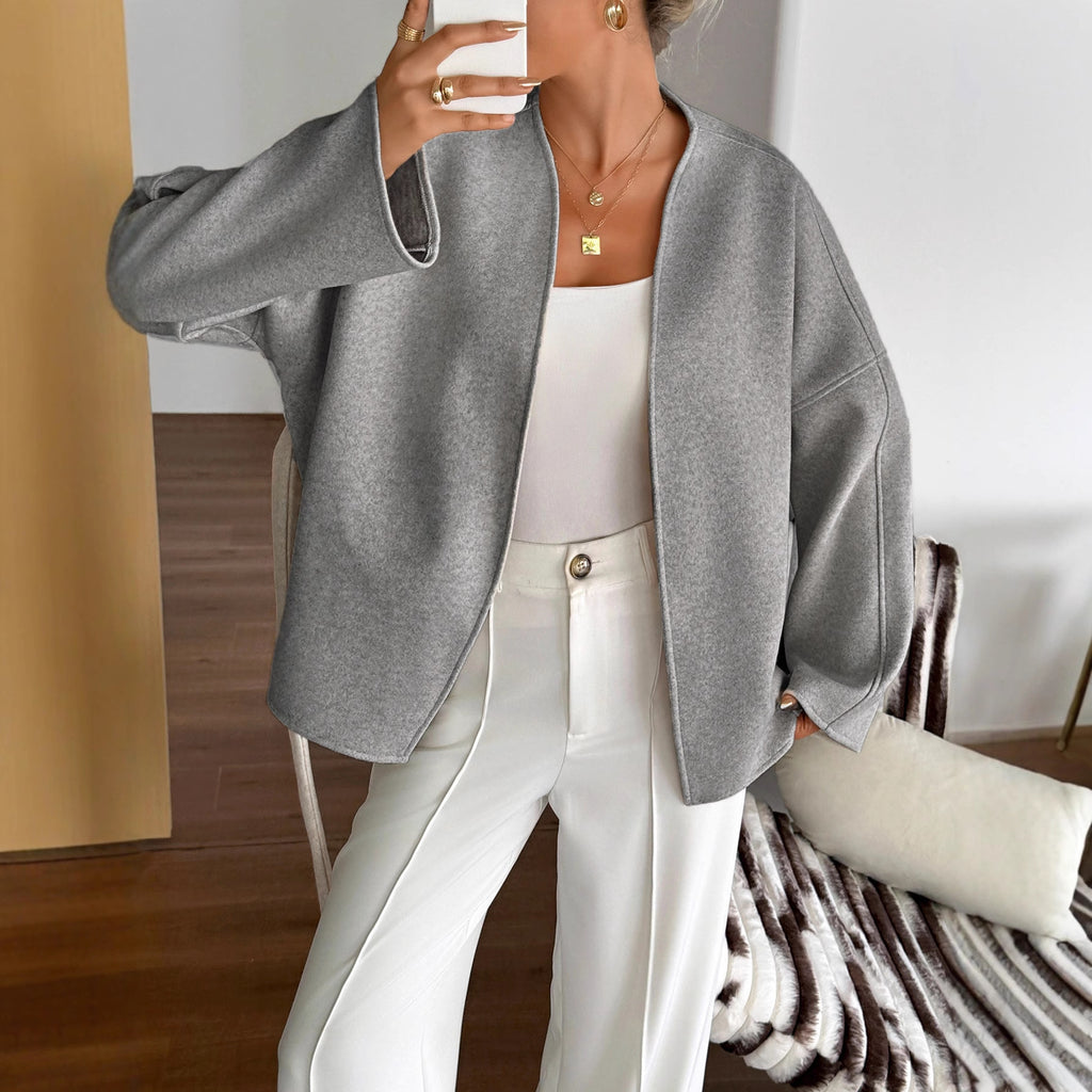 Casual Vacation Strap Long Sleeve Suit Coat Women's Clothing