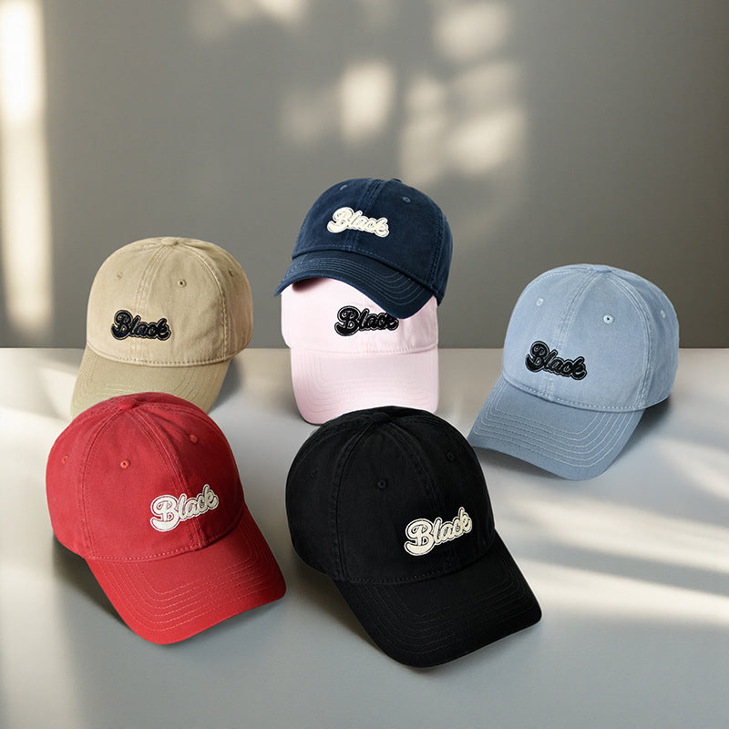 Retro American Casual Soft Top Baseball Cap