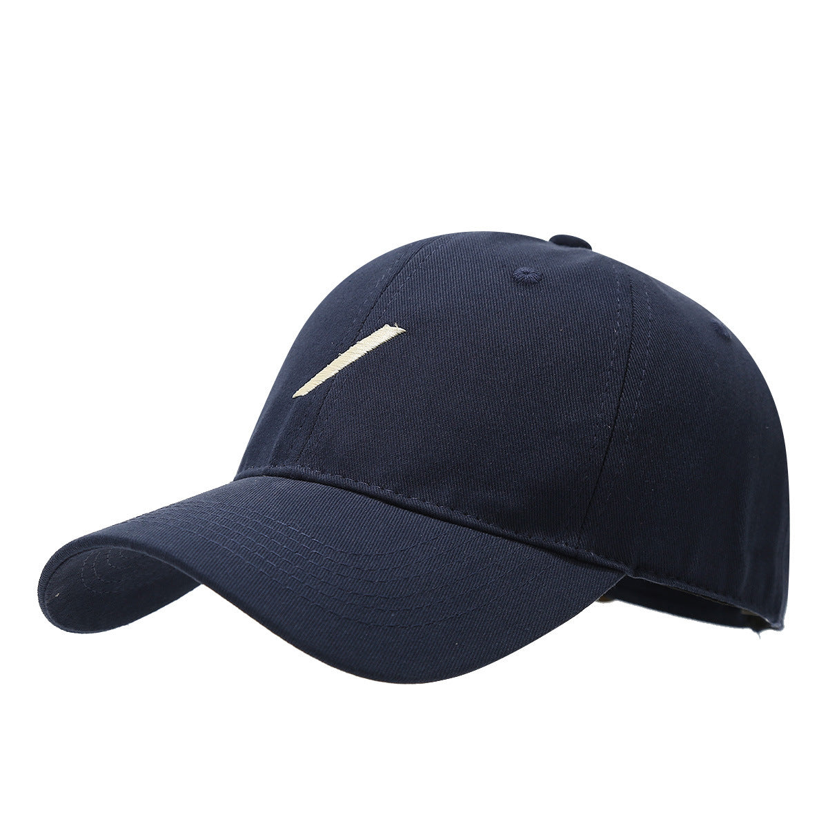 Early Spring Baseball Cap With Big Face And Small Curved Brim Soft Top