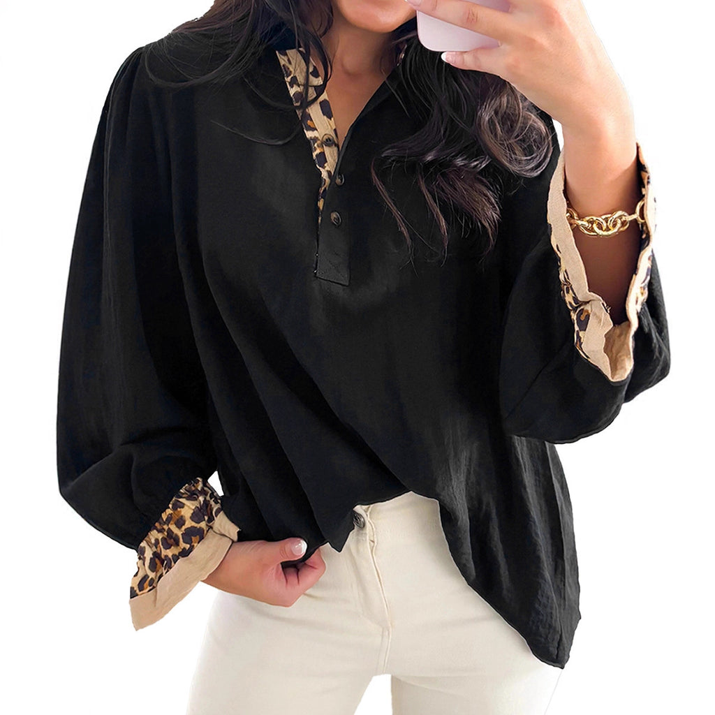 Fashion Casual Ruffled Long-sleeved Shirt For Women