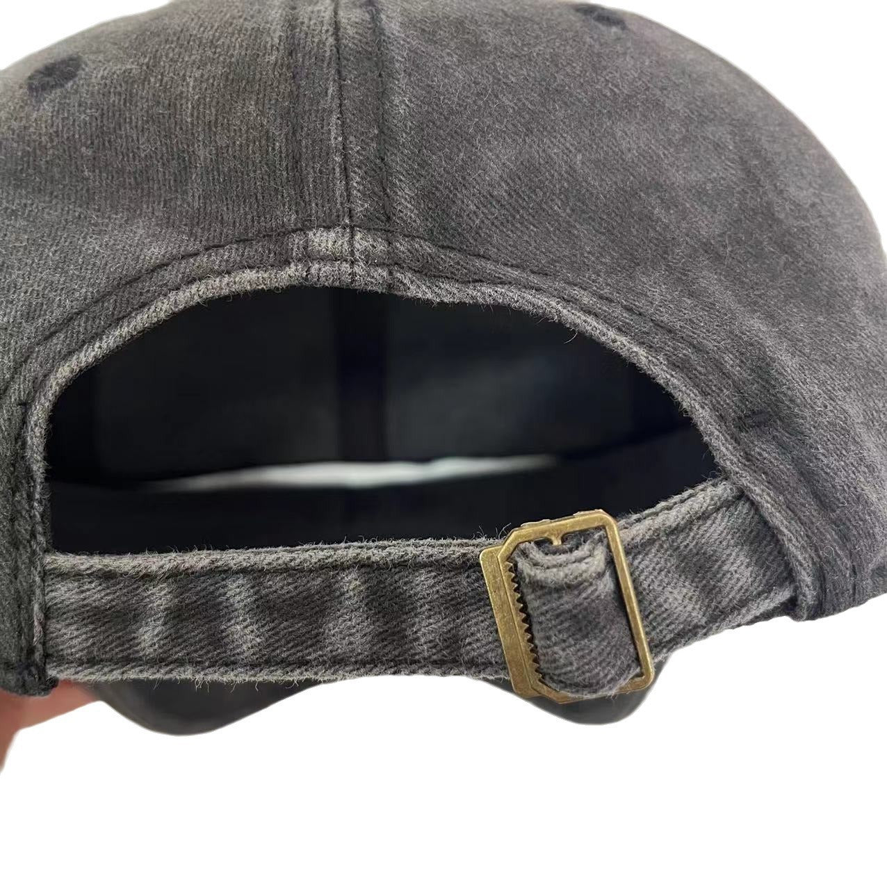 Classic Retro Washed Light Board Baseball Cap Simple All-match