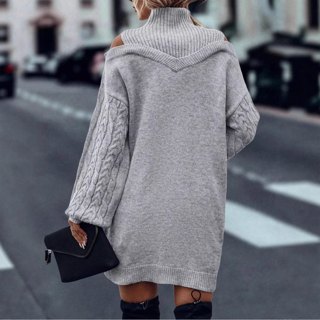 Women's Half Turtleneck Sweater Top