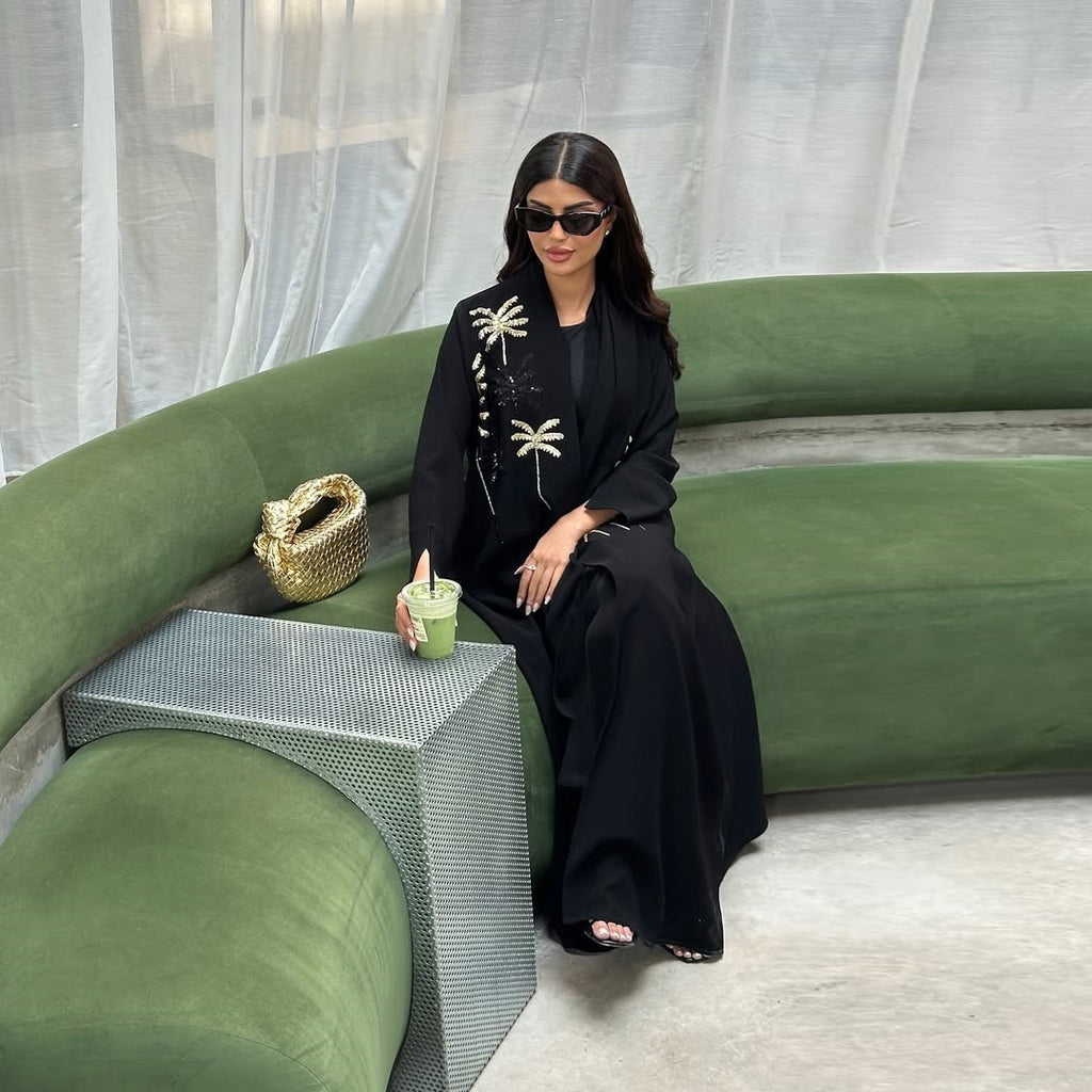 Fashion Muslim Women's Wear Embroidered Robe