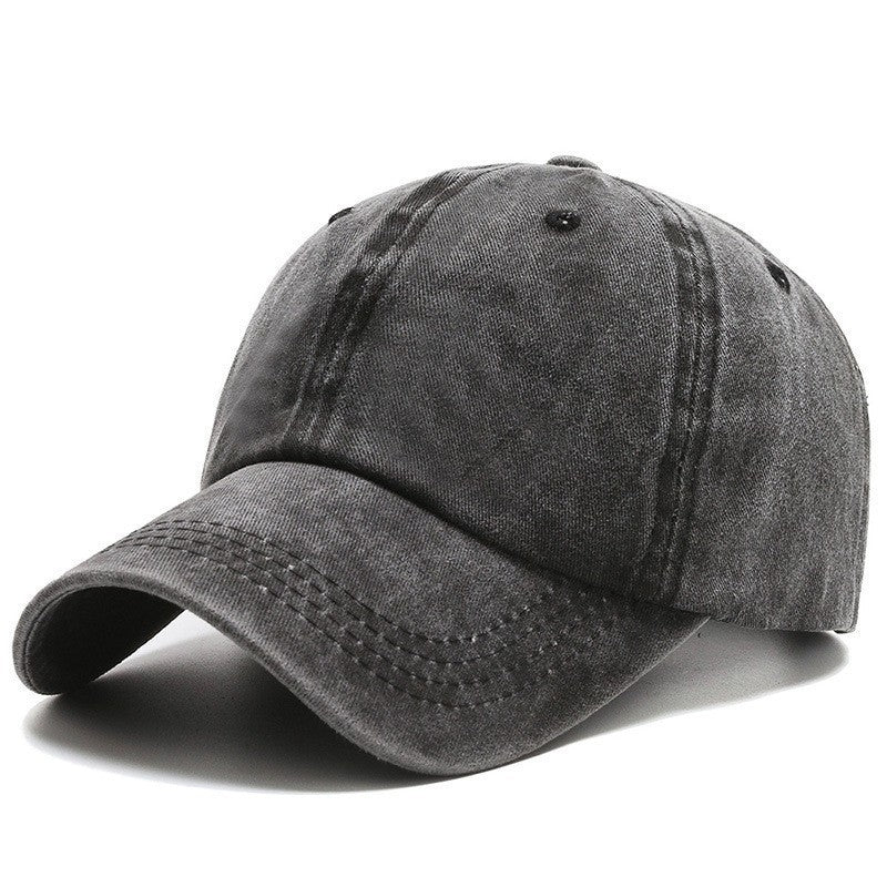 Classic Retro Washed Light Board Baseball Cap Simple All-match
