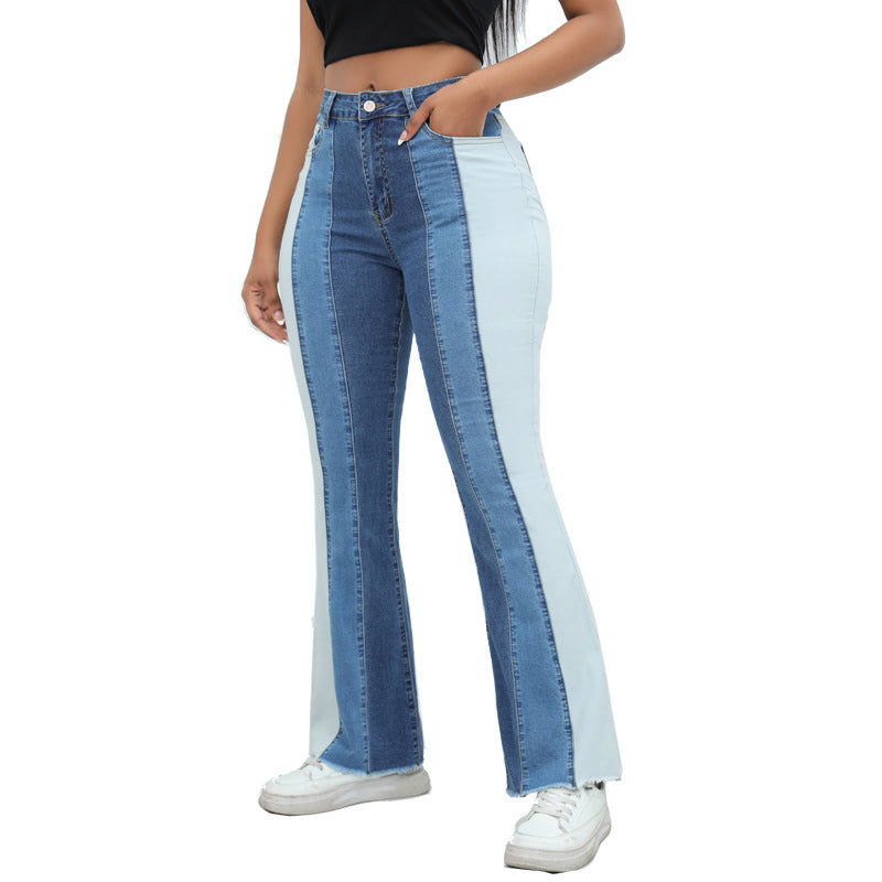 Bell-bottoms Wide-leg Stretch Women's Fashion Jeans