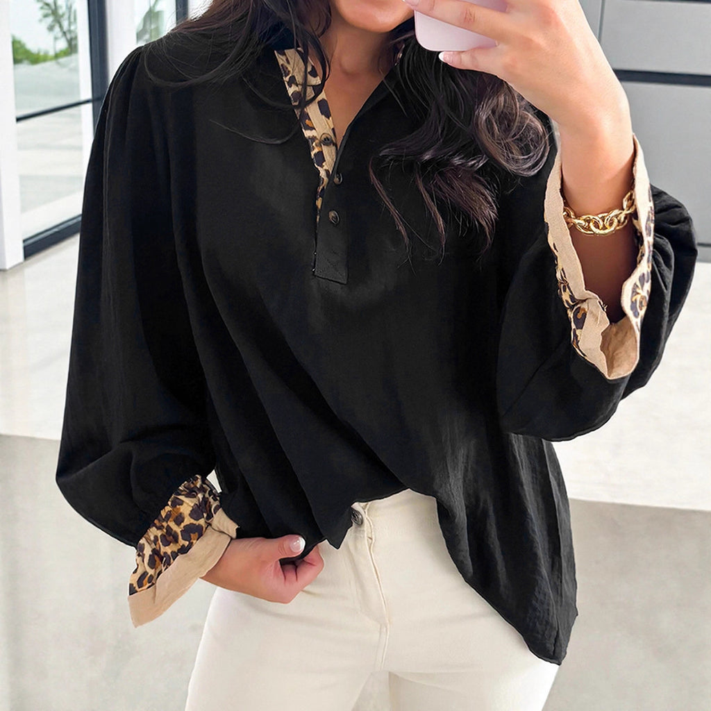 Fashion Casual Ruffled Long-sleeved Shirt For Women