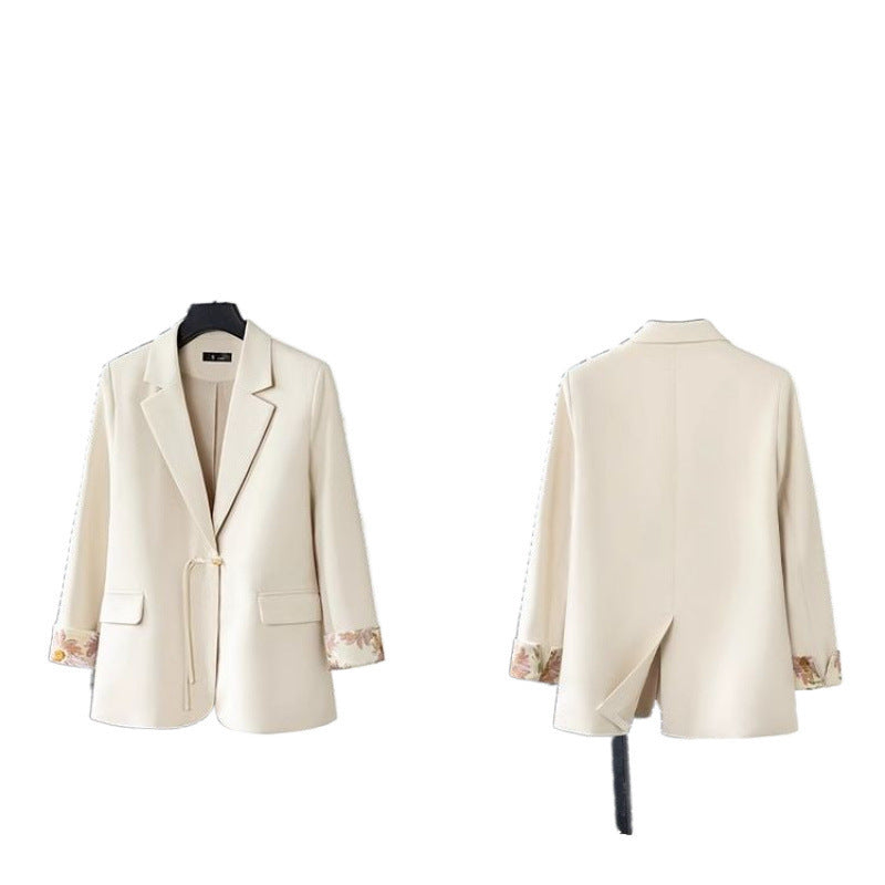 Casual High Waist Trousers Two-piece Suit Women