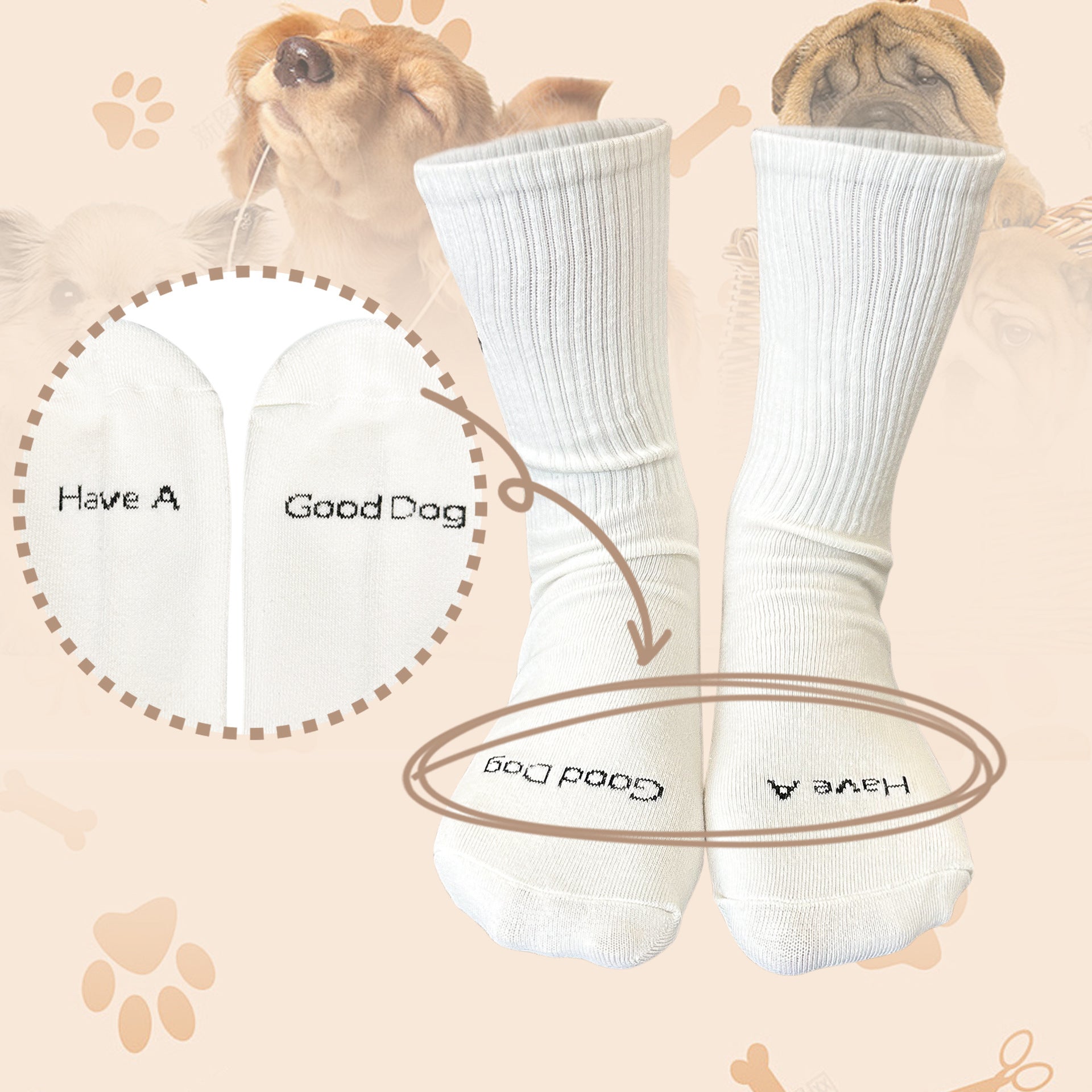 Socks Tube Socks Student White Stockings Four Seasons