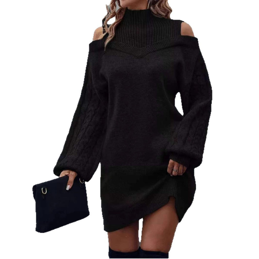 Women's Half Turtleneck Sweater Top