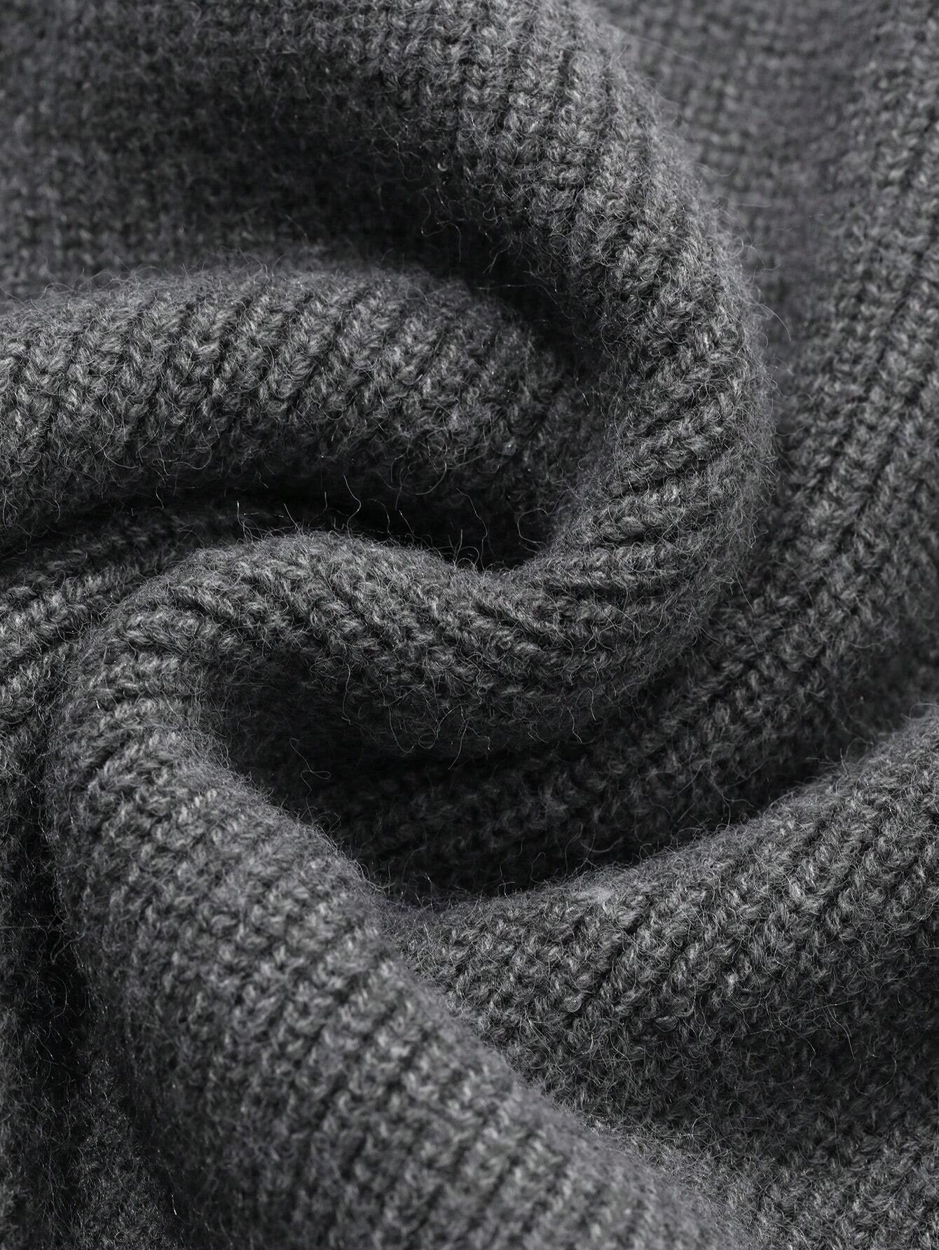 Collar High Collar Open Top Pullover For Women