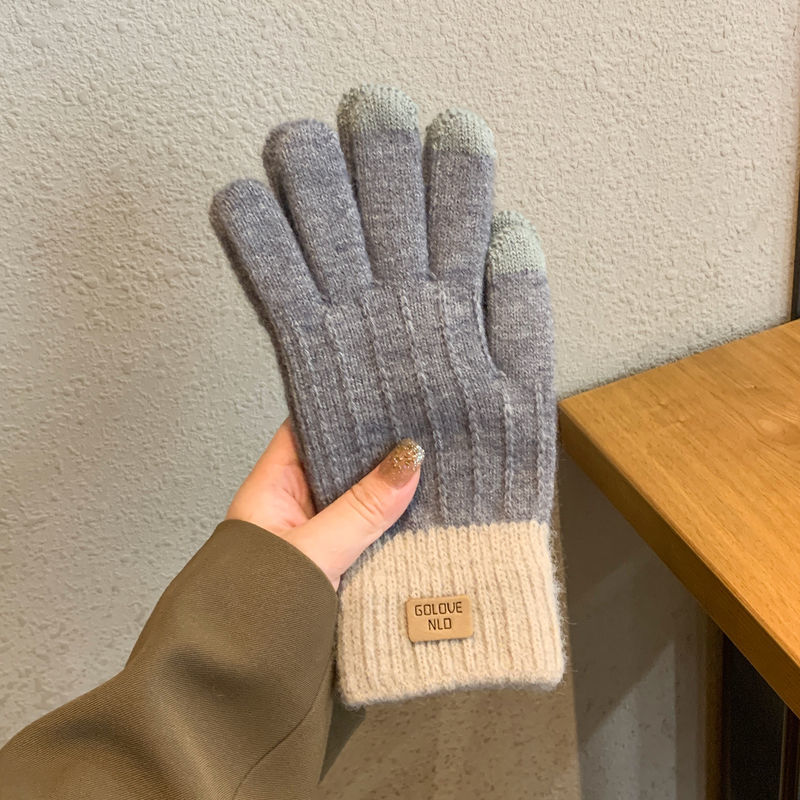 Women's Winter Wool Lined Warm Gloves