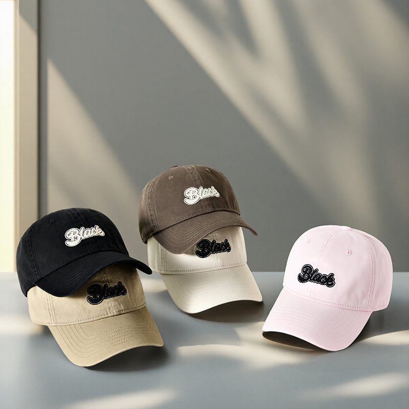 Retro American Casual Soft Top Baseball Cap