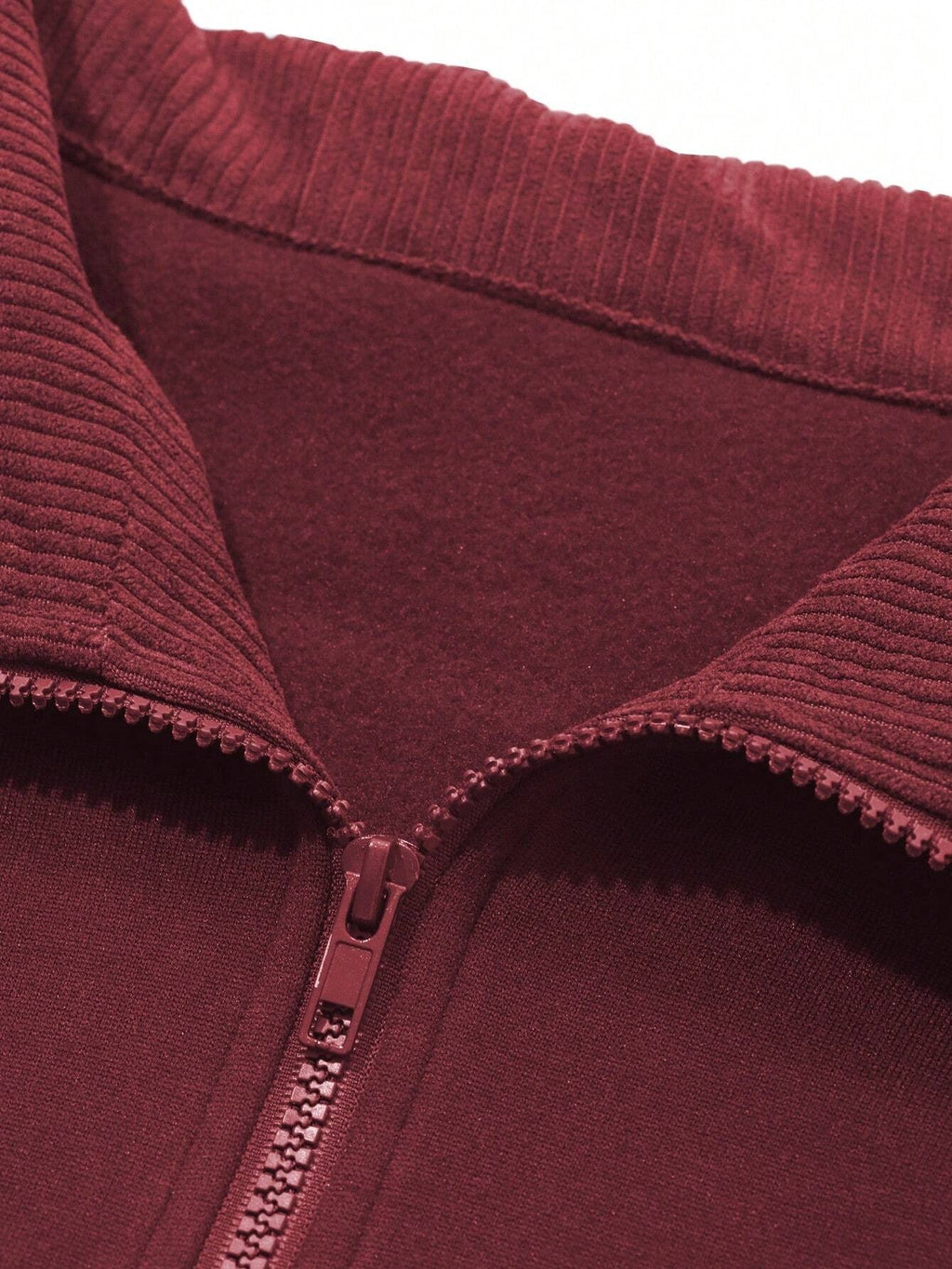 Women's Loose Wool Sports Sweater With A Collar