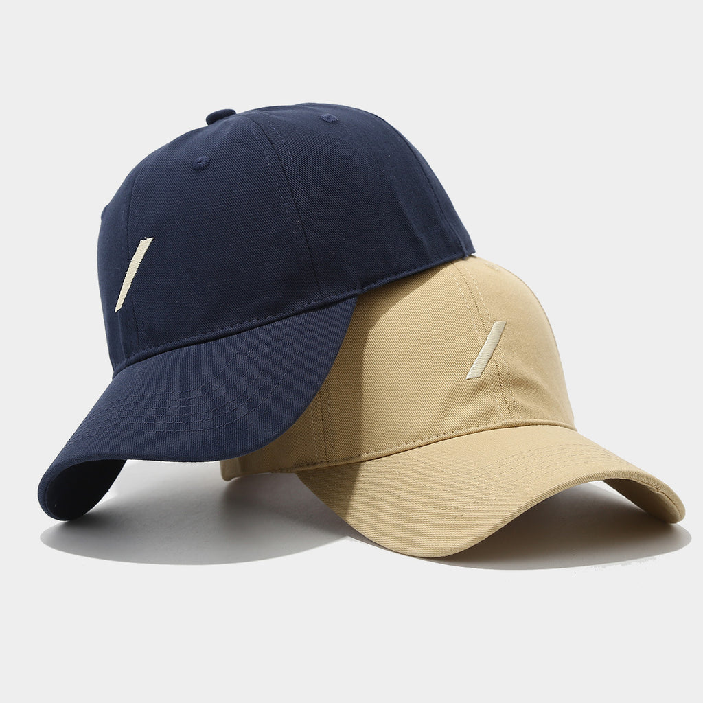 Early Spring Baseball Cap With Big Face And Small Curved Brim Soft Top