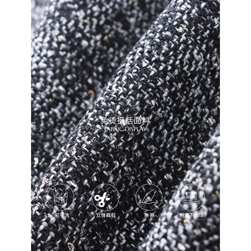 High-end Stylish French Style Classic Style A- Line Temperament Skirt