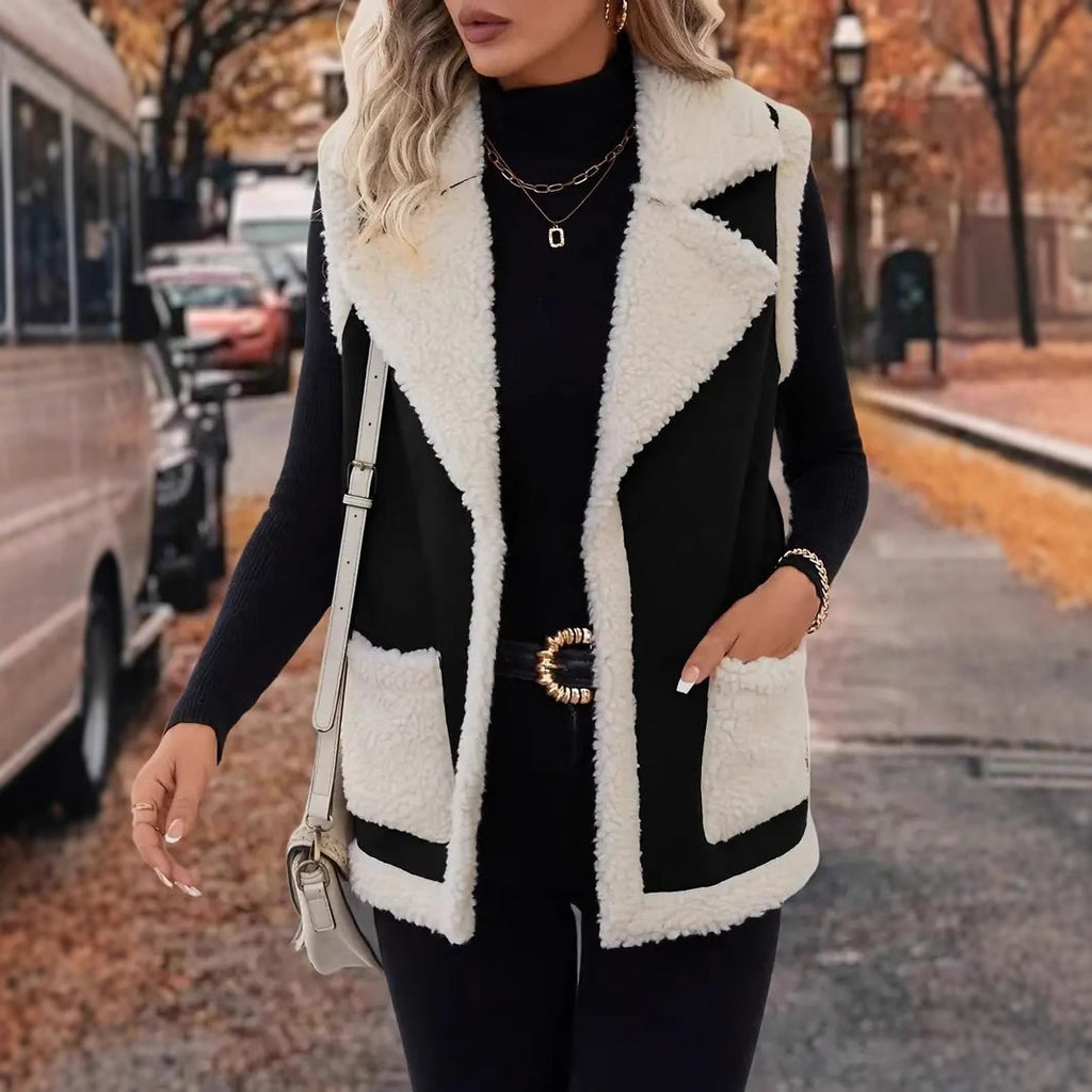 Small Thickened Sleeveless Vest For Women