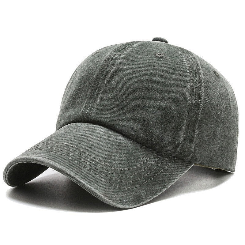 Classic Retro Washed Light Board Baseball Cap Simple All-match