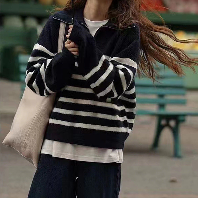 Loose And Lazy Style Thick Coat Women