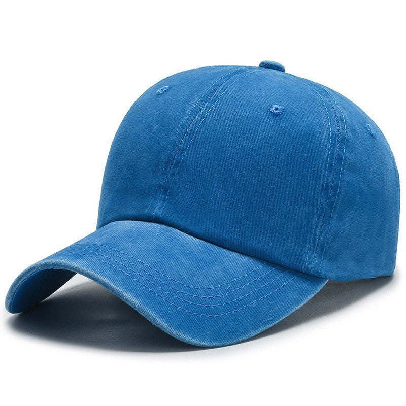 Classic Retro Washed Light Board Baseball Cap Simple All-match